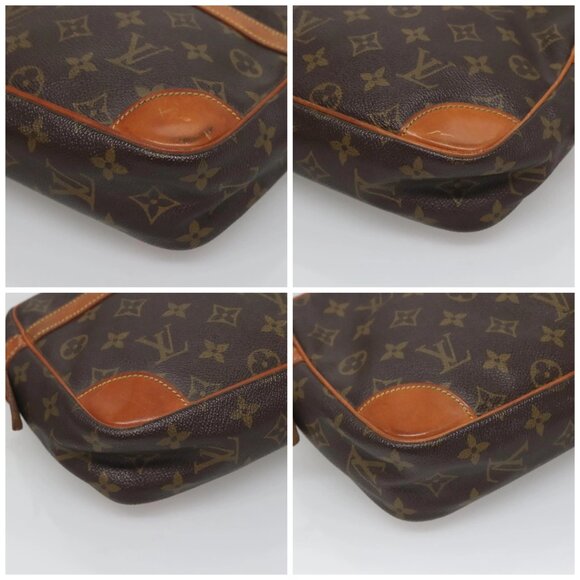 LOUIS VUITTON Monogram Compiegne 28 Clutch Bag M51845 LV Auth 126878 - Picture 16 of 16